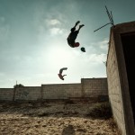 Parkour at a Cemetery - Gaza Strip 2013 - (See AsphaltNYC.com for videoclip)